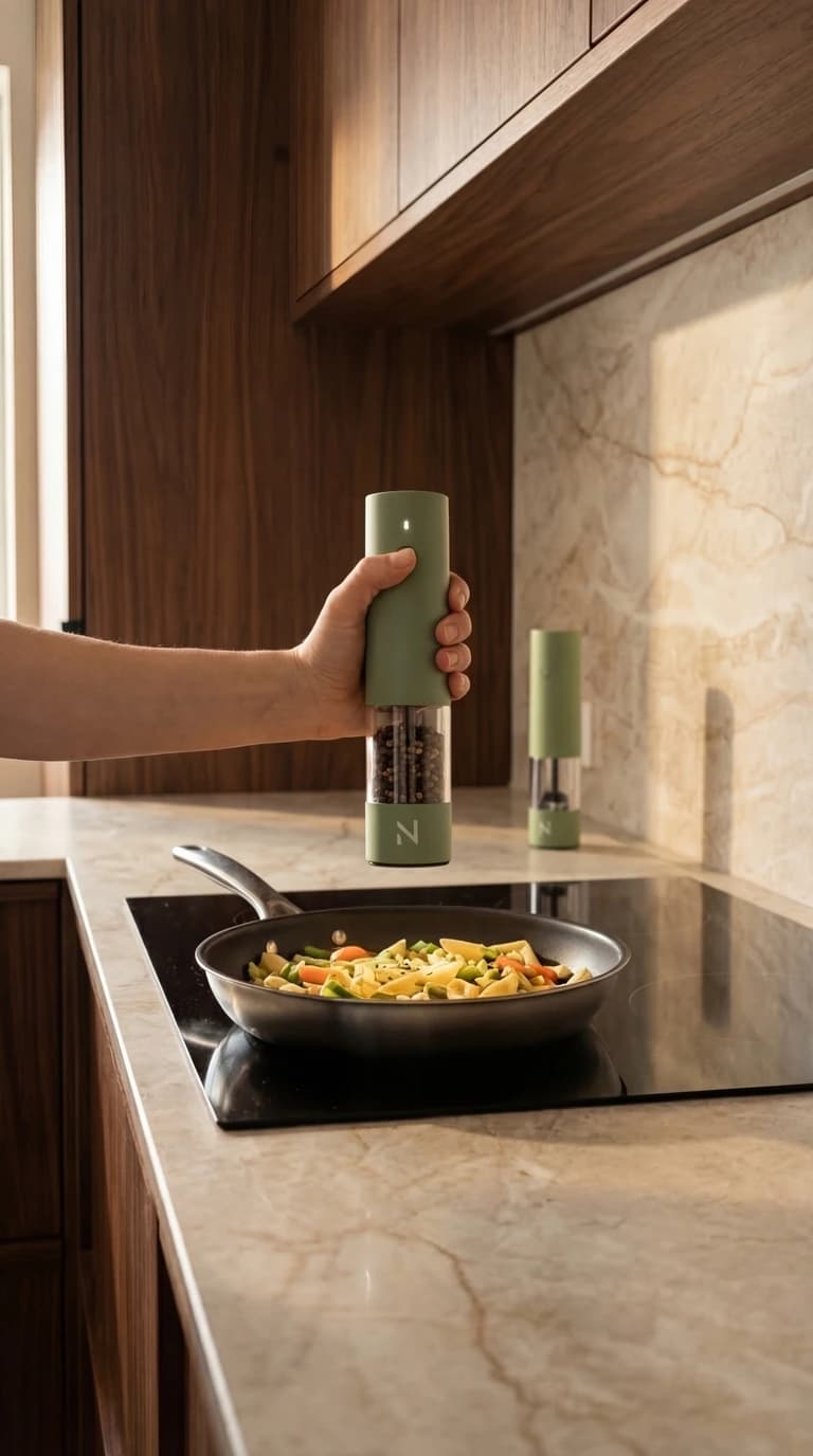 Peper- en zoutmolens — Groen — tweede afbeelding