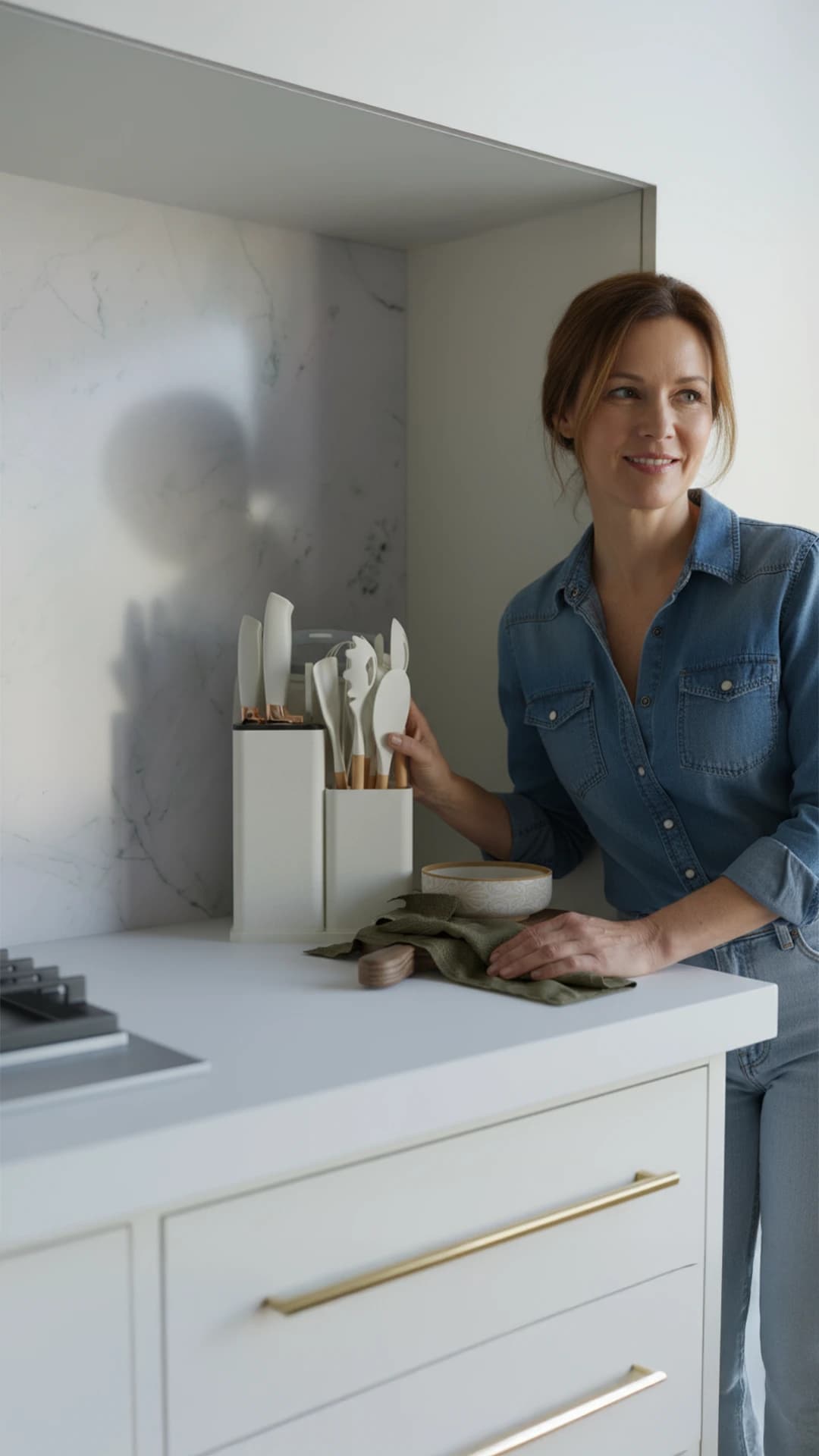 19-delige keukenset — Nude — tweede afbeelding