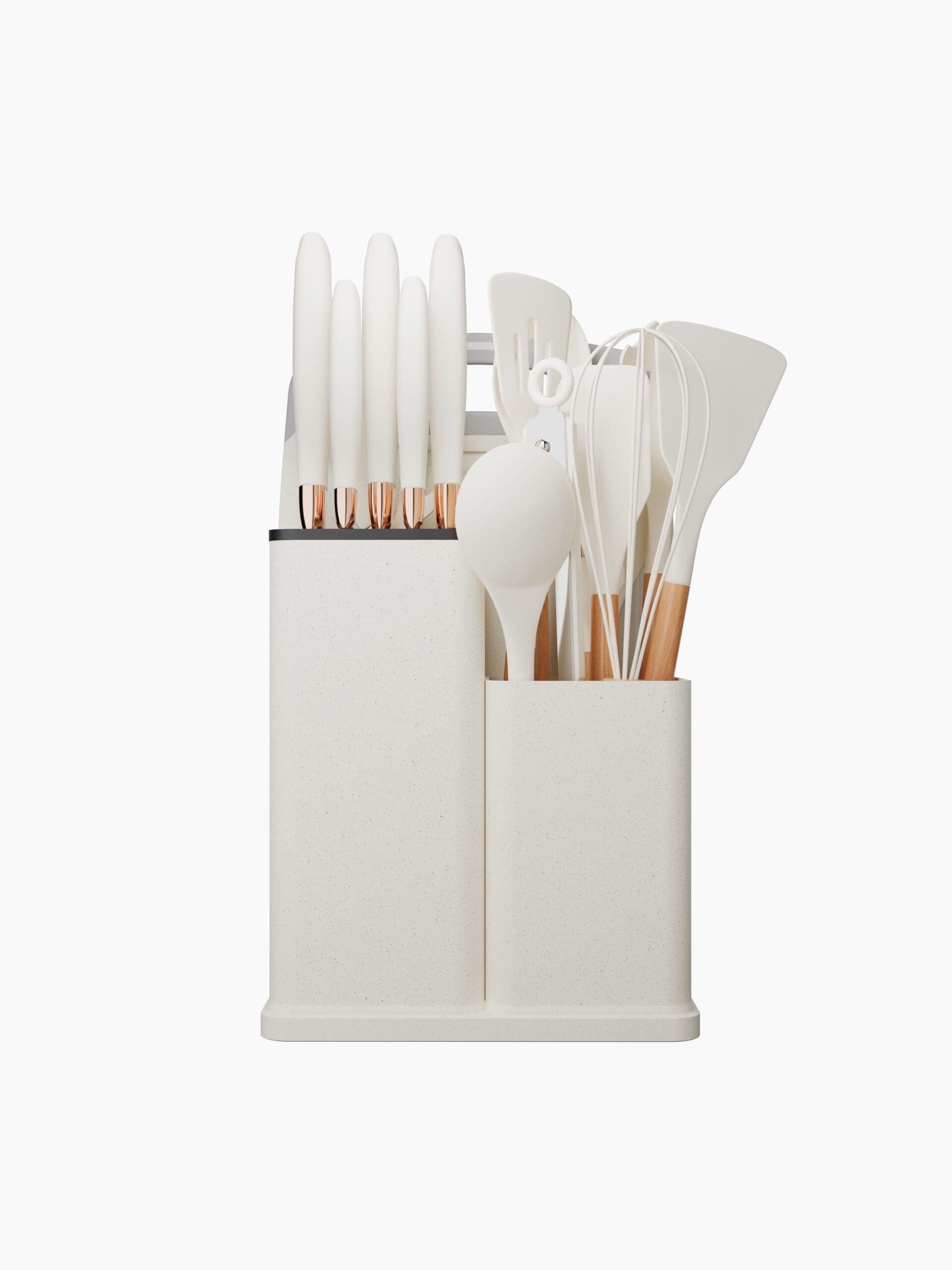 19-delige keukenset — Nude