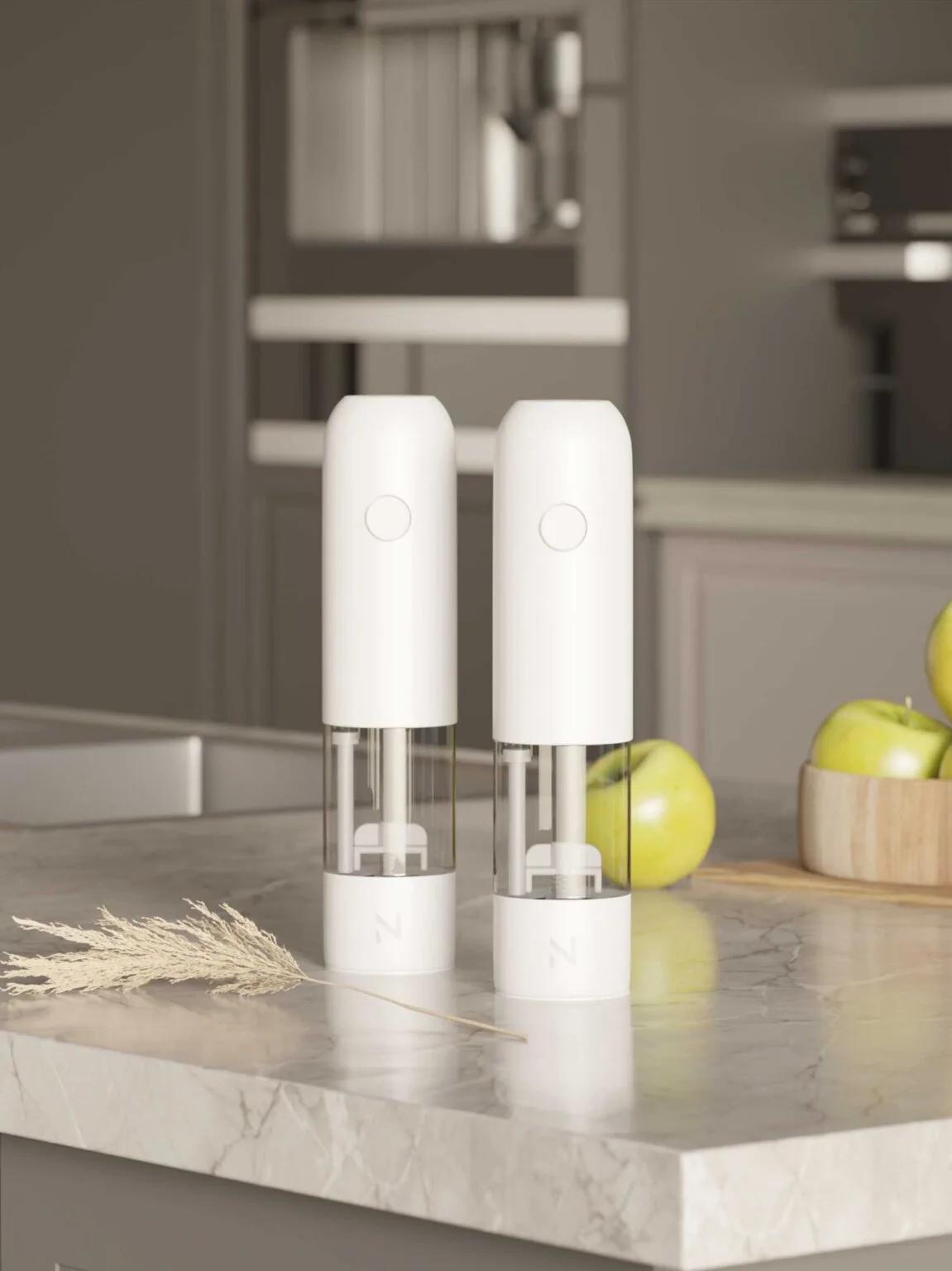 Peper- en zoutmolens — Wit — tweede afbeelding