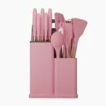 19-delige keukenset roze