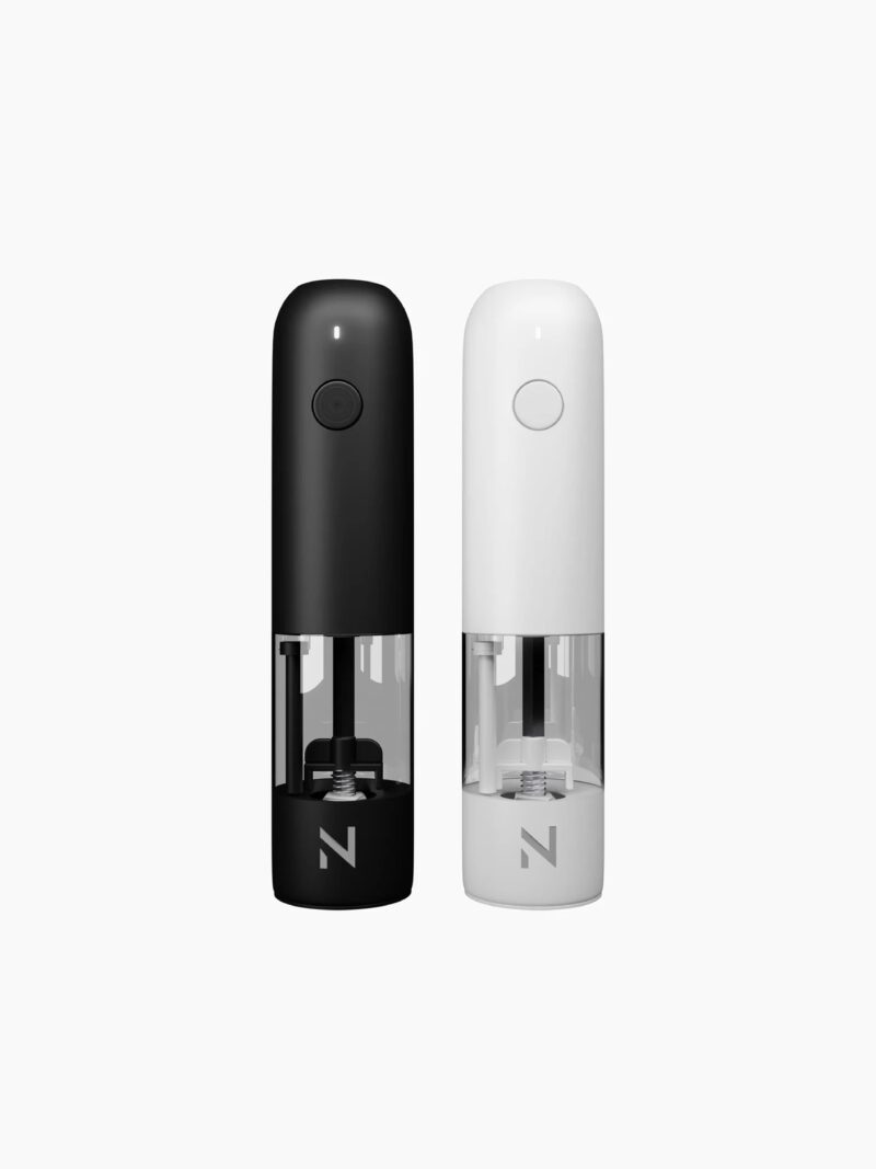 Peper- en zoutmolens zwart-wit