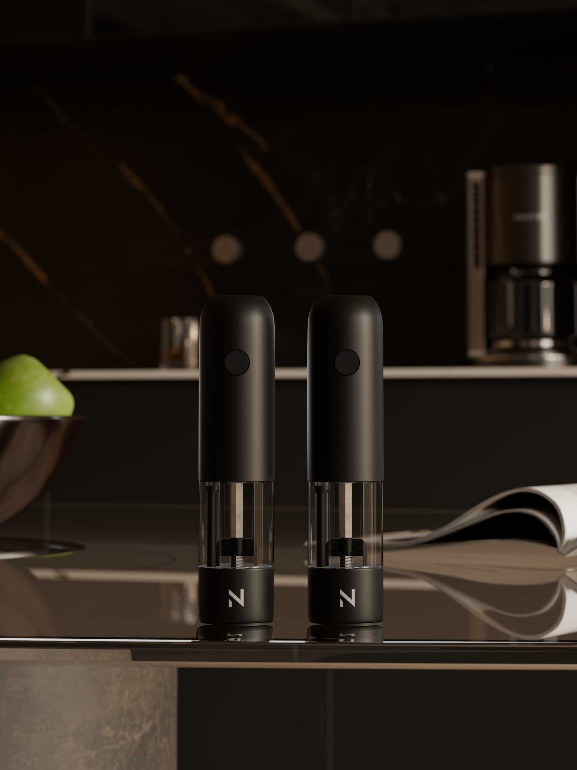 zwarte peper en zoutmolen lijst